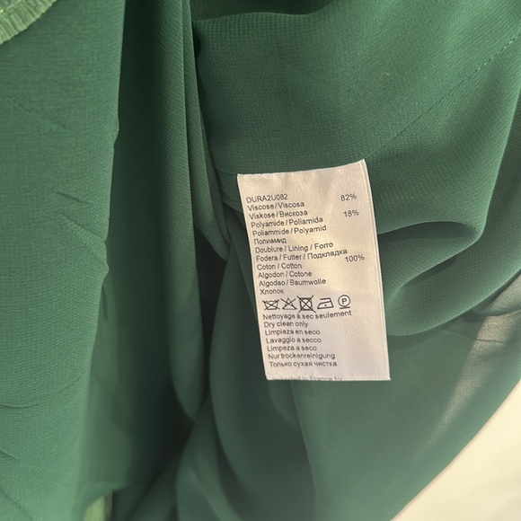 Gerard Darel Tiered Green Dress - Picture 7 of 8